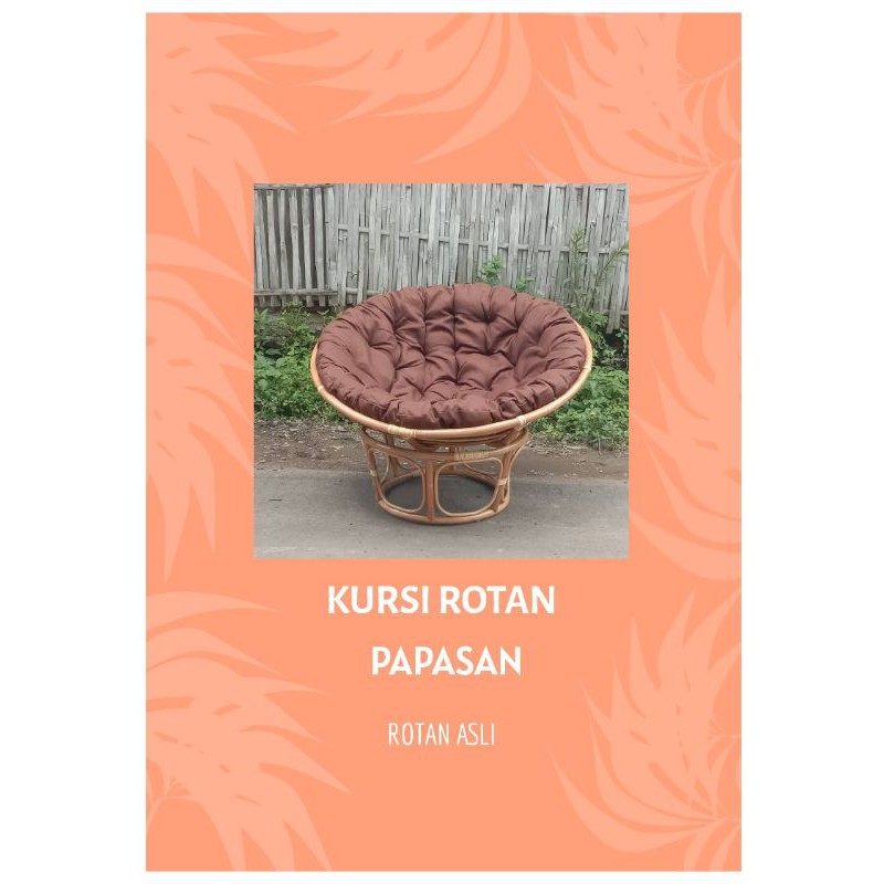 papasan kursi rotan