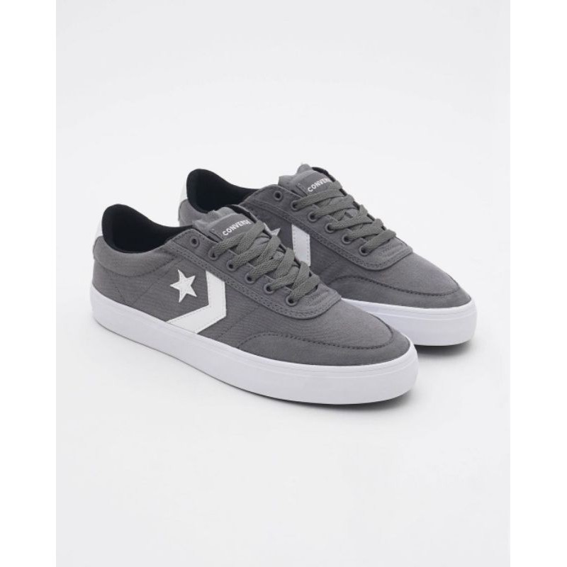 Sepatu Sneakers Pria CONVERSE Courtlandt Ox Mason White Black Original 161601C