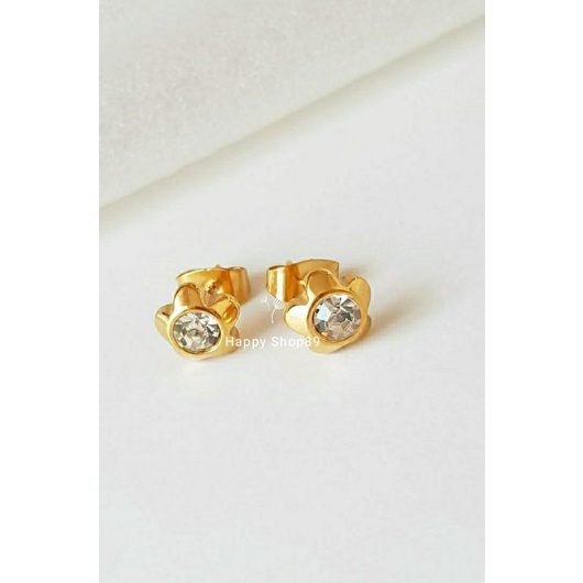 Anting Tusuk model bunga anting Titanium Anting Tusuk dewasa anak antikarat