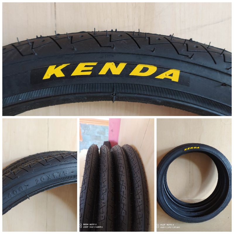 Ban Luar Sepeda Kenda 20 x 1.75