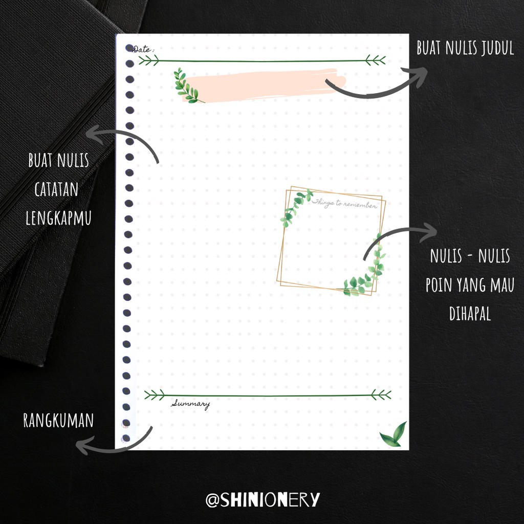

ISI BINDER A5 AESTHETIC ESTETIK SPRING