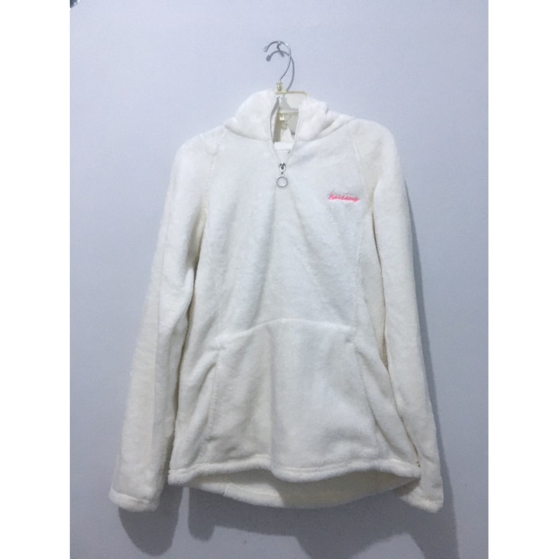 Hoodie Bulu Spalding Original // White