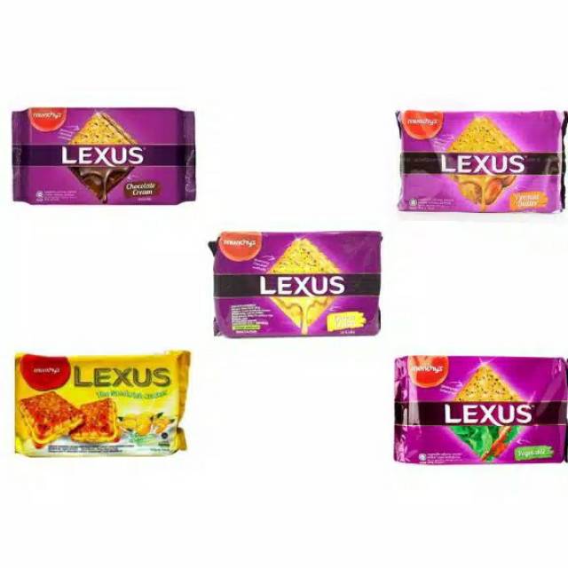 

Munchys Lexus / Munchy Biskuit lexus / Kacang tanah / keju / lemon / coklat / sayuran, 190 gram