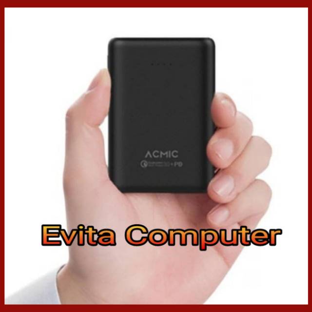 Power Bank Mini 10000mAh ACMIC P10 PRO Dual Quick Charge 3.0