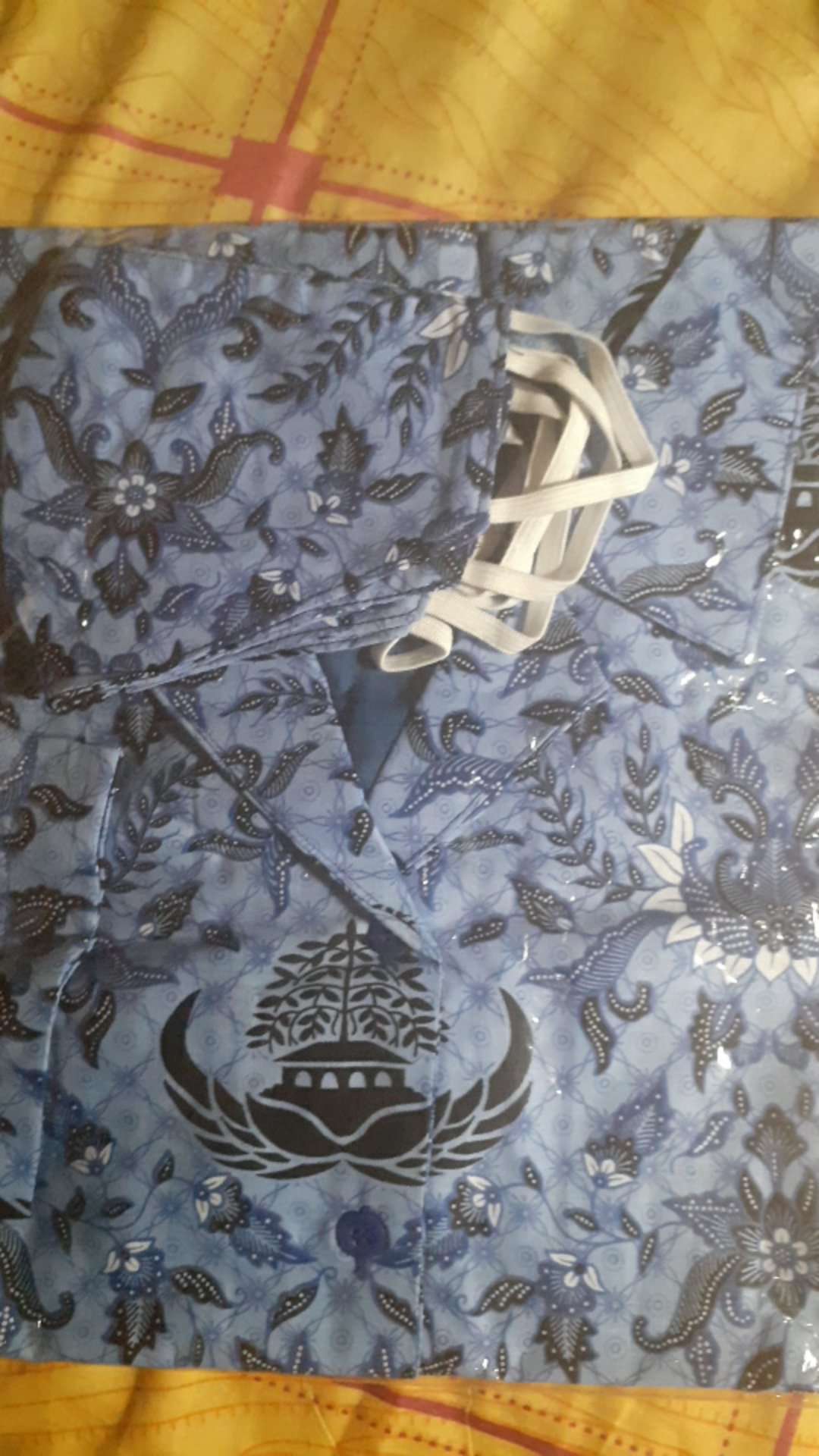 Seragam Batik Korpri Jumbo Lapis Puring Bahan Katun