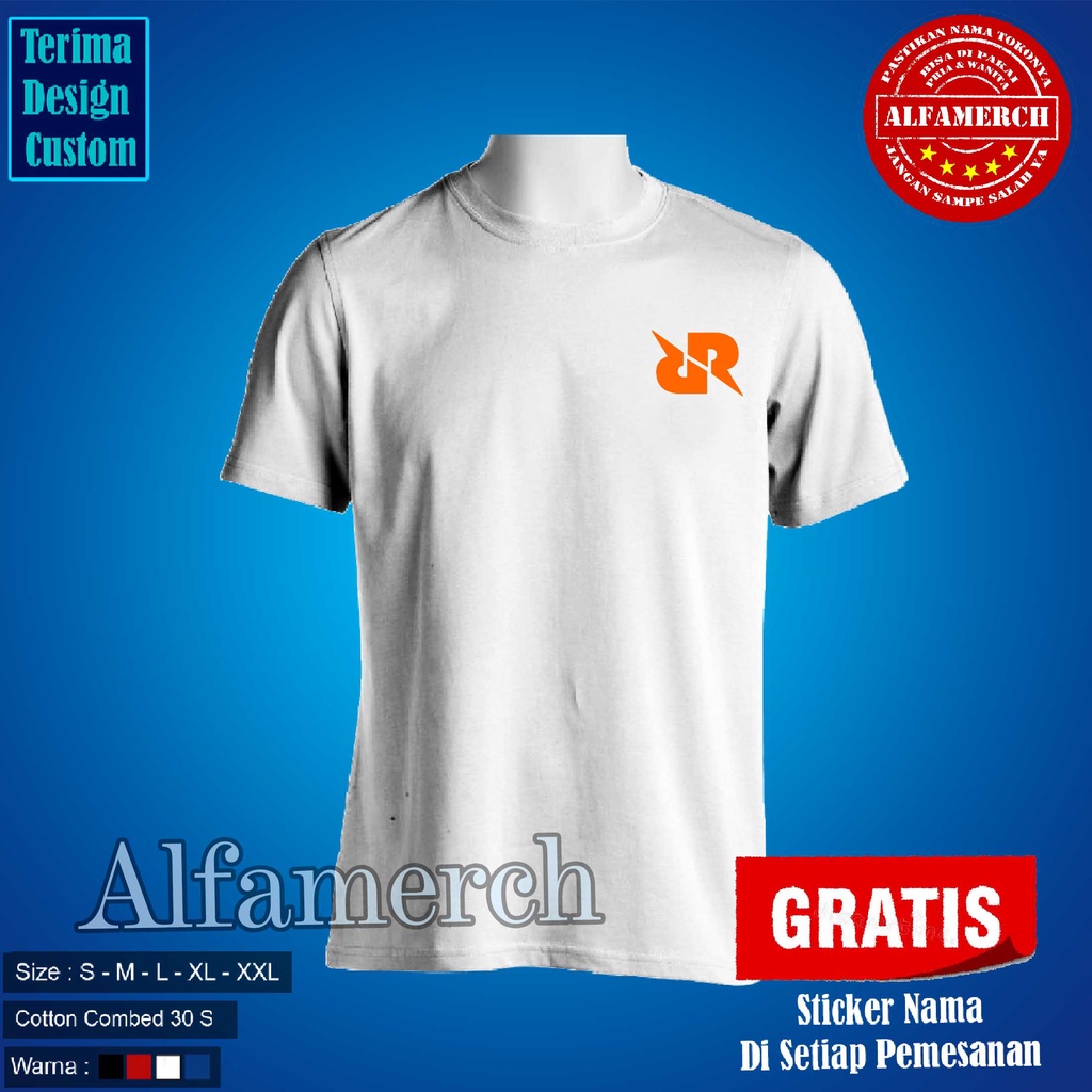 KEREN!! Baju Kaos Distro Murah RRQ ESPORTS ESPORT GAME Pria Dan Wanita