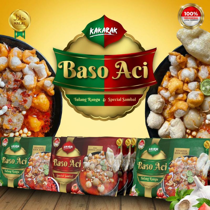 

Kakarak Baso Aci / Baso Aci Tulang Rangu / Baso Aci Sambal Ayam