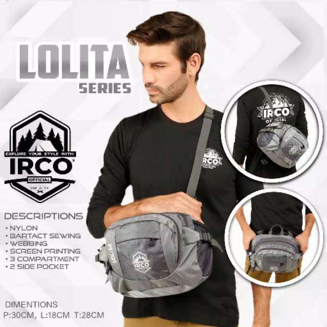 Tas BodyPack Irco Official Seri Lolita