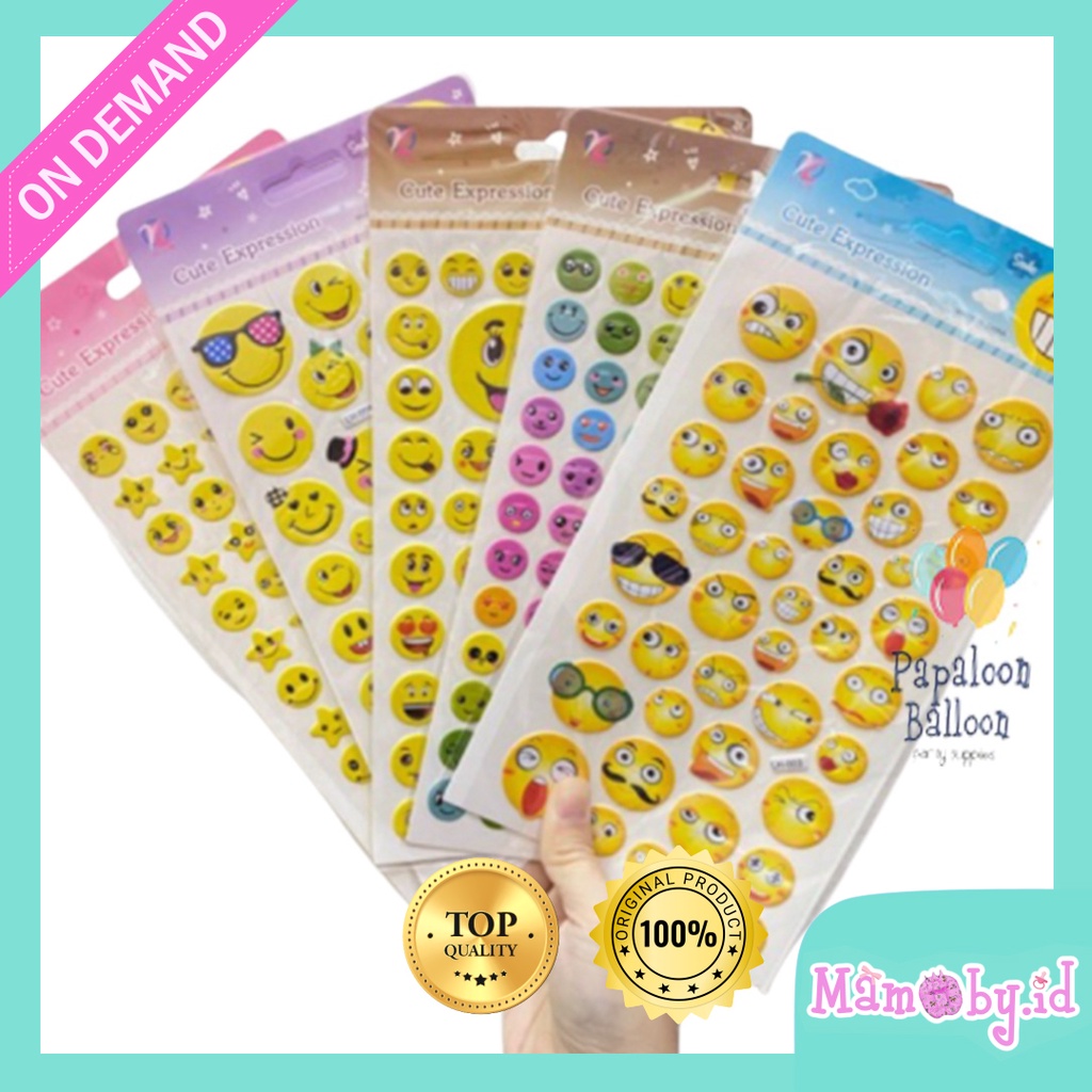 

Sticker smile anak lucu murah medium