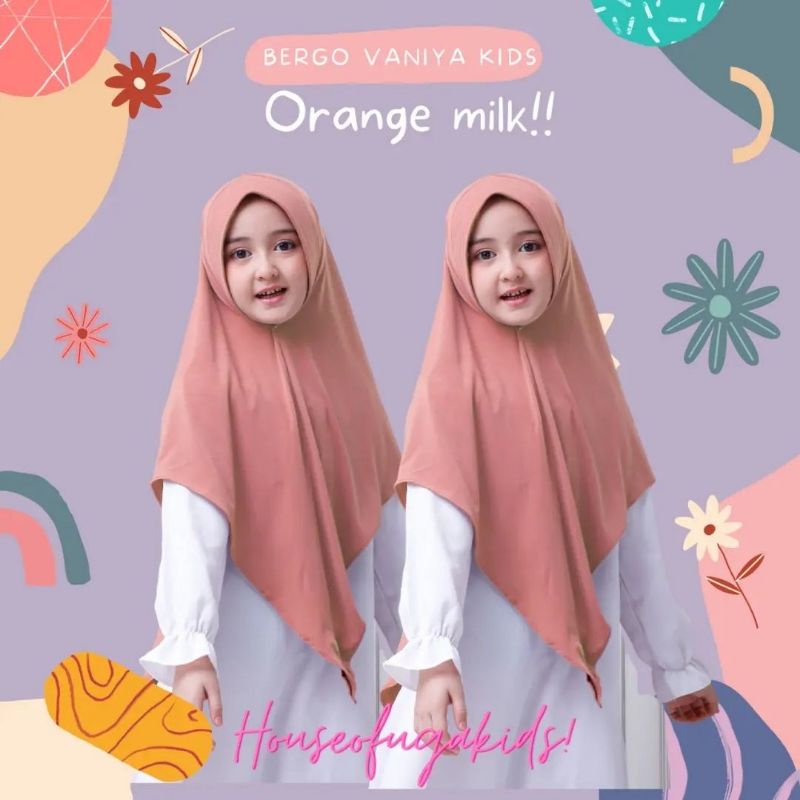 Bergo Vaniya Kids By House Of Uga Bergo Anak Jersey
