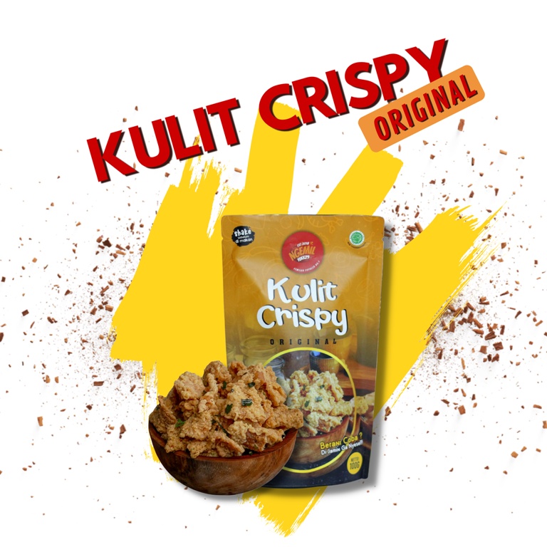 100 GRAM KULIT CRISPY  DAUN JERUK