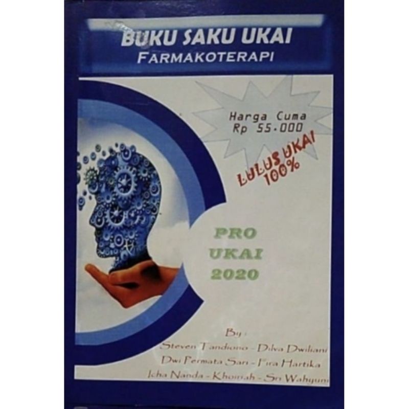 BUKU SAKU UKAI FARMAKOTERAPI PRO UKAI 2020 UJI KOMPETENSI APOTEKER INDONESIA