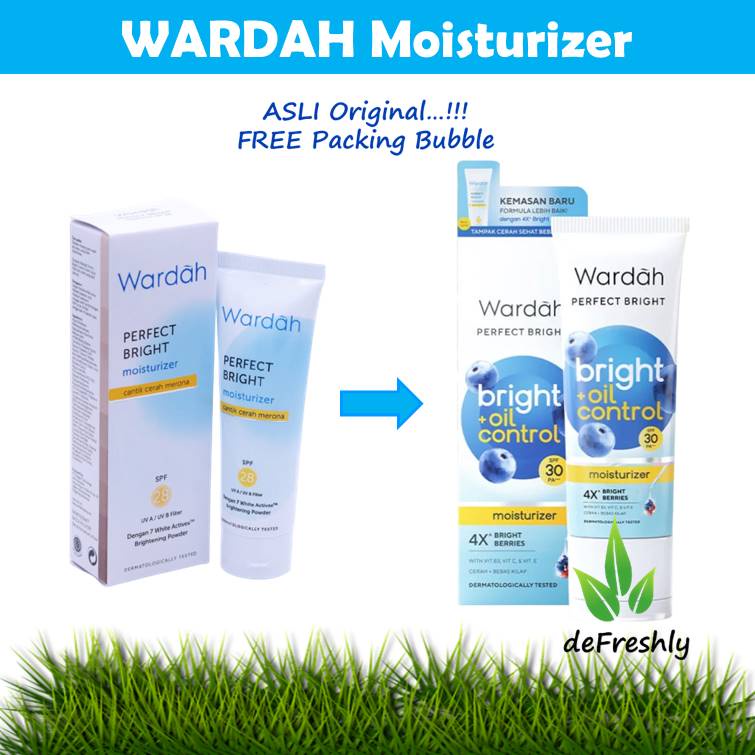 Wardah Moisturizer Perfect Bright SPF 30 Pelembab - 20Ml