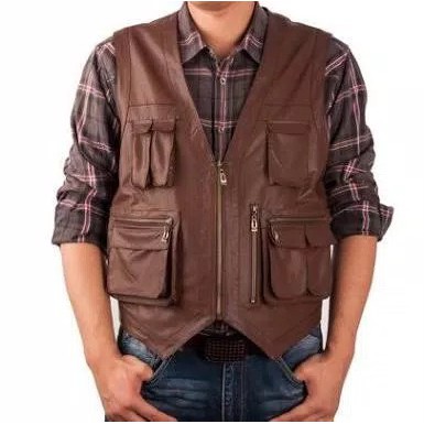 Jaket Rompi Kulit Pria Asli Garut