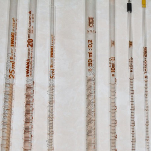 IWAKI.7025-10-C Pipet Ukur 10ml | Measuring Pipette Class A COD Langsung