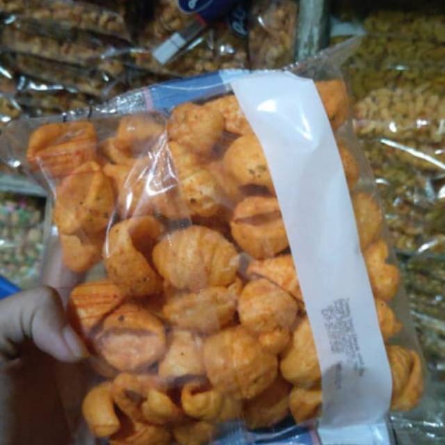 

Kerupuk Keong pedes