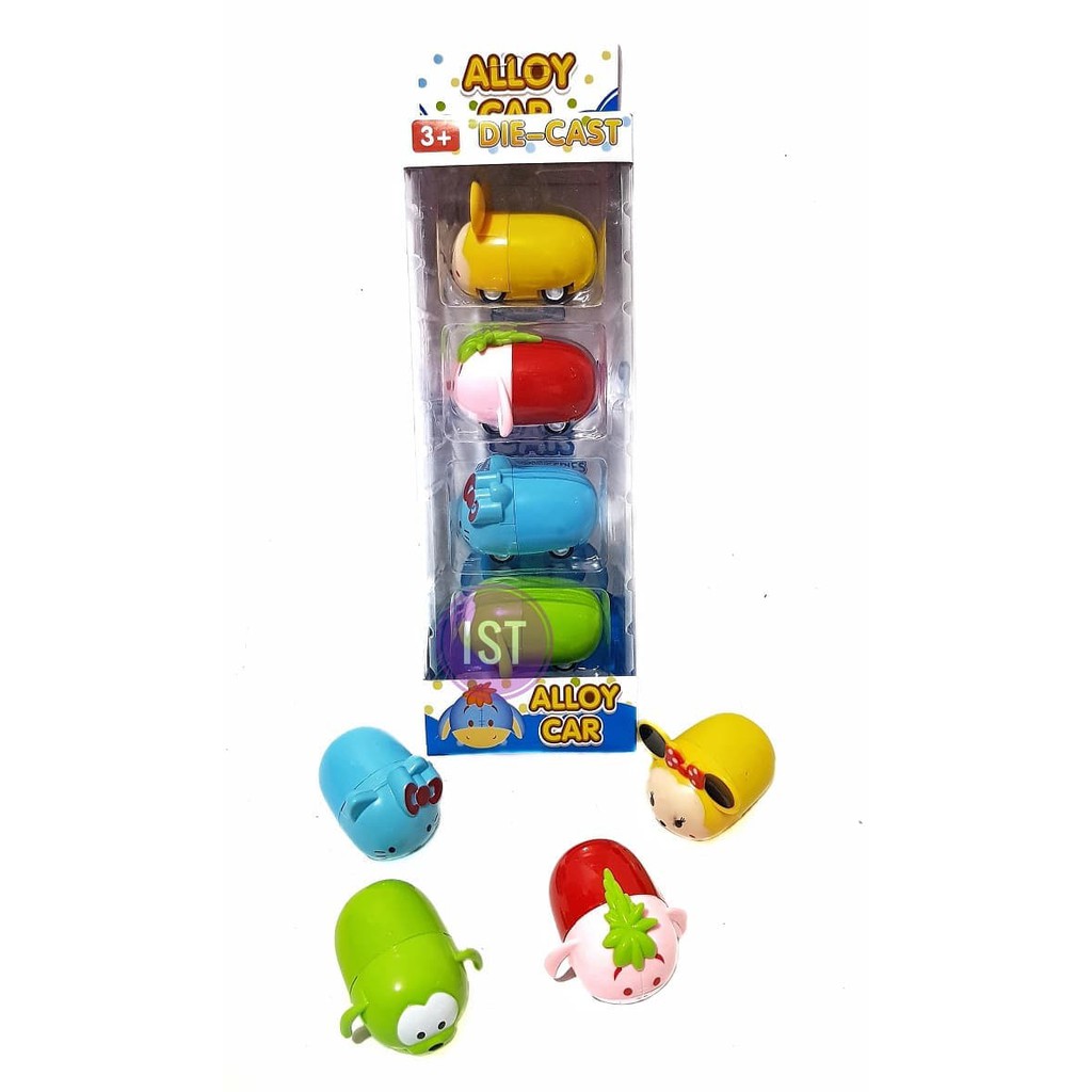 Mainan anak  Die Cast Alloy Car Mobil SumSum 4 pcs No.003-7