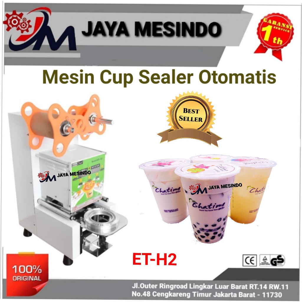 Mesin Press Gelas / Cup Sealer Otomatis ET-H2 Eton