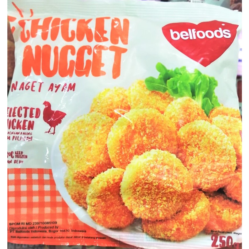 

Belfoods Chicken Nugget 250gr