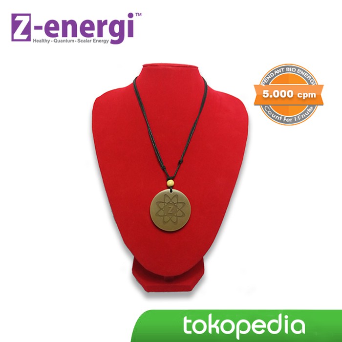 Jual Murah Z-Energi Pendant G3 5.000Cpm Kalung Kesehatan Bio Energi (Coklat)