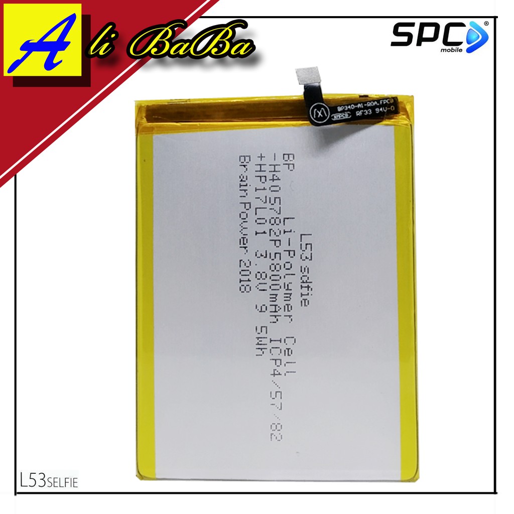 Baterai Handphone SPC L53 Selfie Double Power SPC Batre HP SPC L53 Selfie Battery SPC L53 Selfie