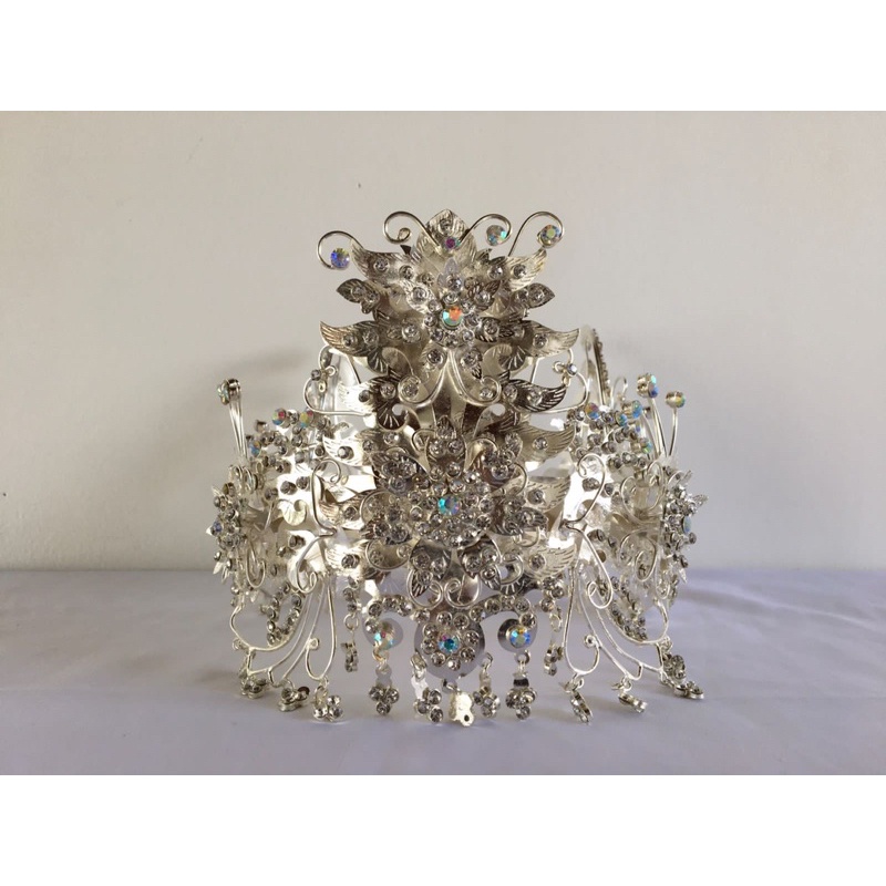 siger pengantin lesti/siger sunda