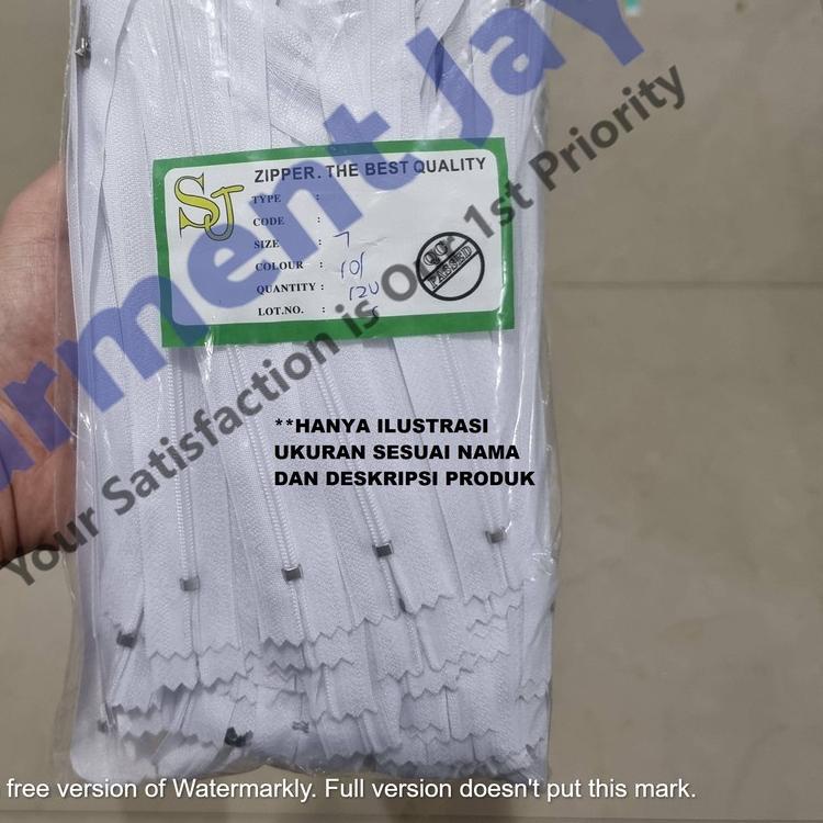 ✿ SJ Resleting Celana Biasa 4 inch / 10 cm No 3 @10 Lusin ☄