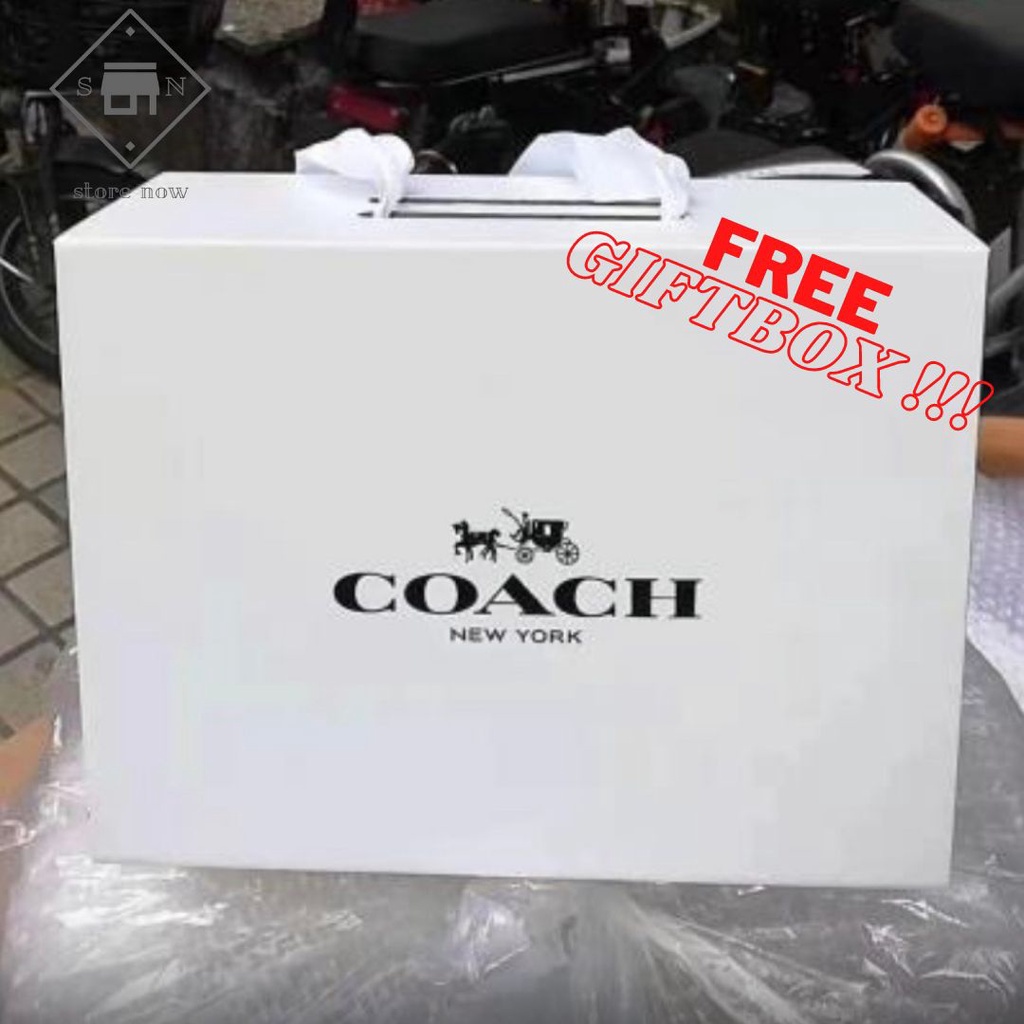 COACH TOWN BUCKET IN SIGNATURE / HORSE AND CARRIAGE / COACH WANITA