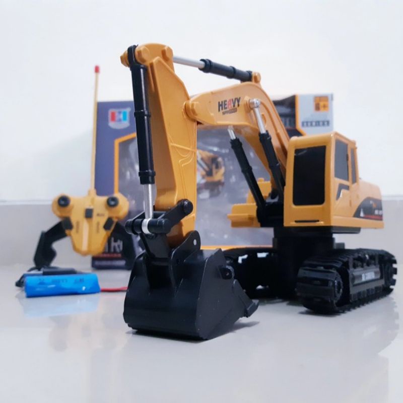 Rc Excavator Remote Control Batre Cas Mainan Truk Beko Anak Laki Cowok