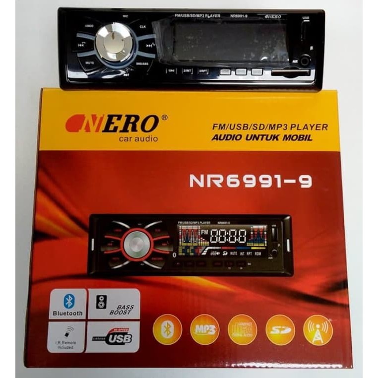 TAPE MOBIL USB MMC BLUETOOTH NERO NR 6991-9 CAR RADIO MUSIC PLAYER