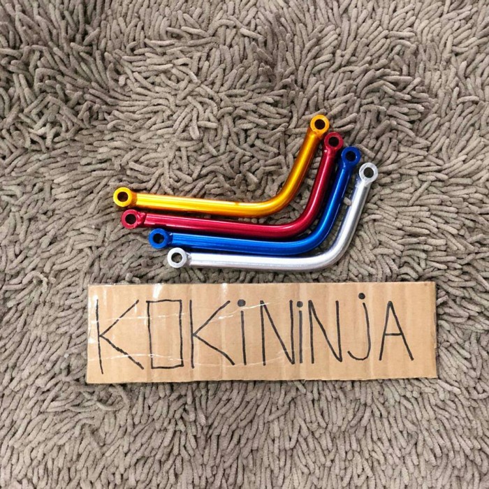pipa l breket tiang knalpot universal