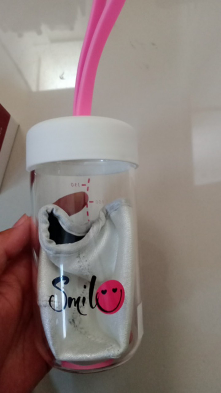 Botol Minum Kaca Premium 400 Ml Bervariasi