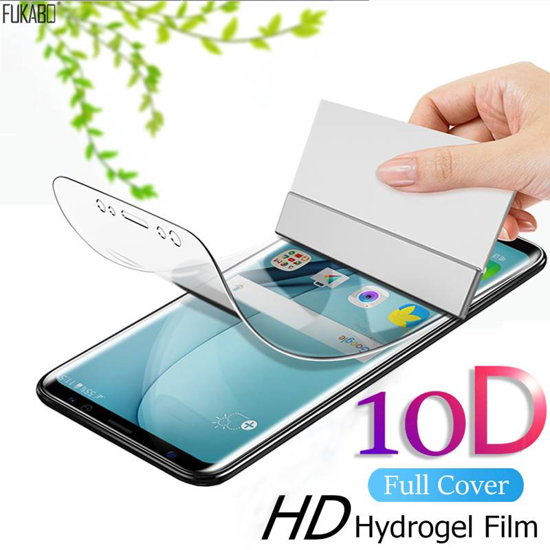 10D Front Hydrogel Film For Oneplus 9 9 Pro 5 5t 8 7 7t Pro 6 6t Full Cover Screen Protector For One plus 7t 8 7 Pro Clear Not Glass