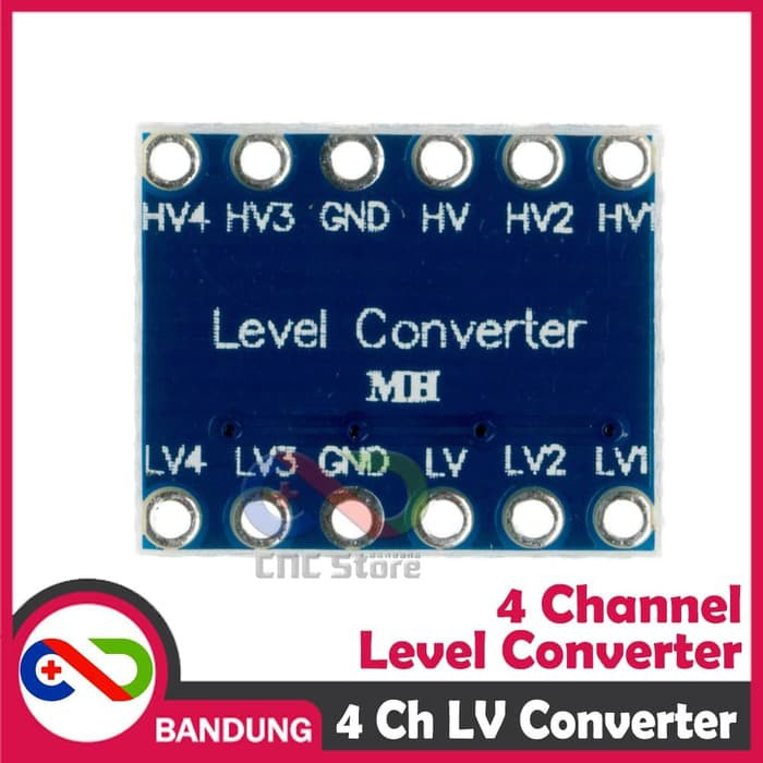 4 CHANNEL IIC I2C SPI SERIAL LOGIC LEVEL CONVERTER BI DIRECTION