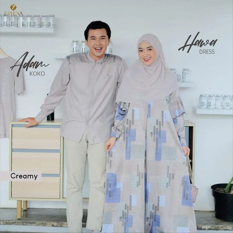 Adam Hawa Couple Set Family Set by Zayena