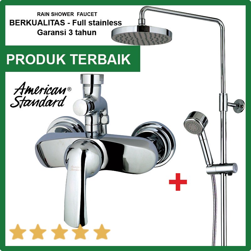 Harga heboh Rain shower mewah berkualitas seri Tonic American standard