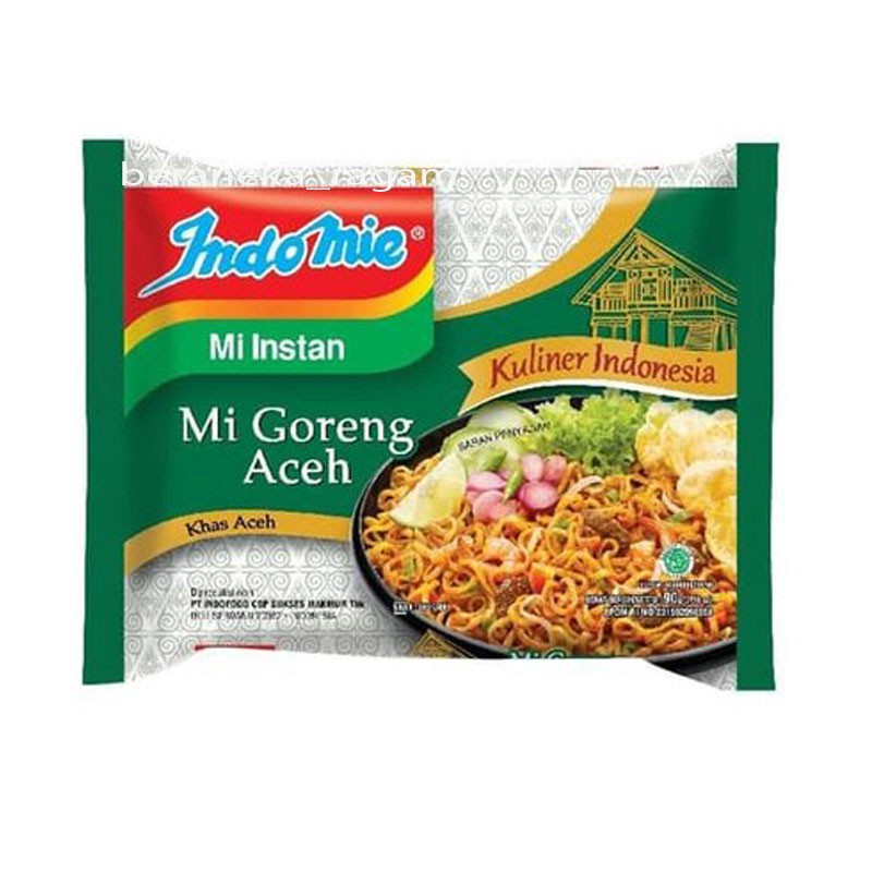 

INDOMIE MI INSTANT MI GORENG ACEH 90 GRAM | KULINER INDONESIA