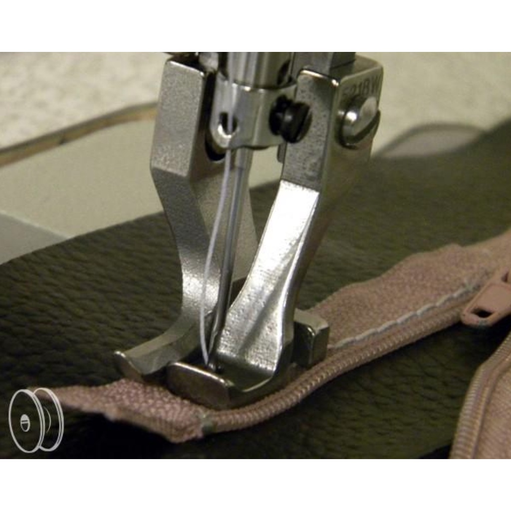 601-3 &amp; 521BW Sepatu Zipper / Binding Walking Presser Foot (Single Side Ukuran Lebar)