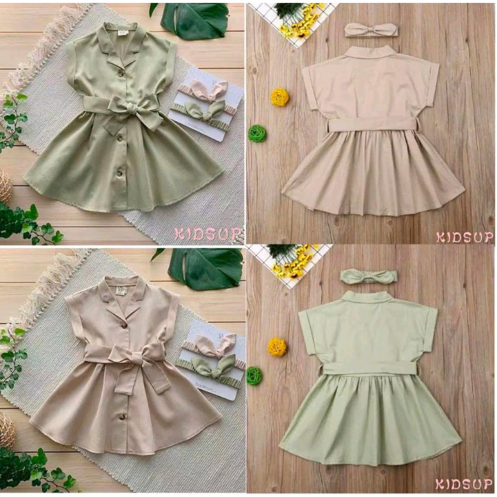 DRESS ALONA ANAK DRESS PRINCESS DRESS ANAK PEREMPUAN USIA 1-5 THN