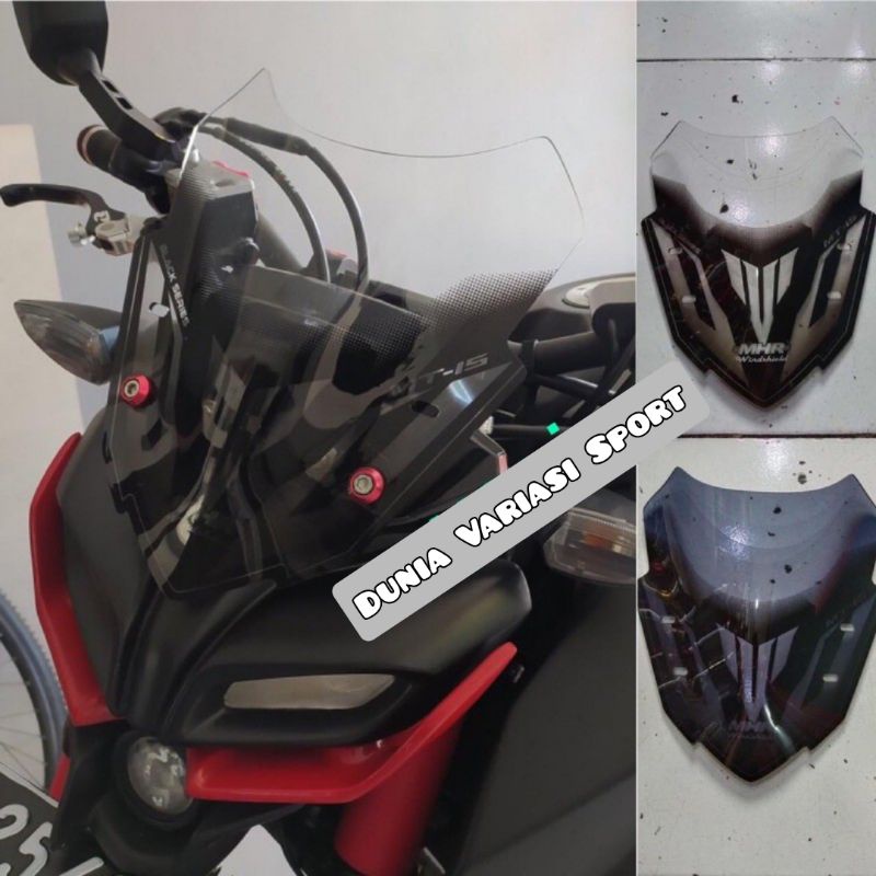 Winshield/Visor Winsil Mhr MT15 Yamaha Mt 15 Black Series