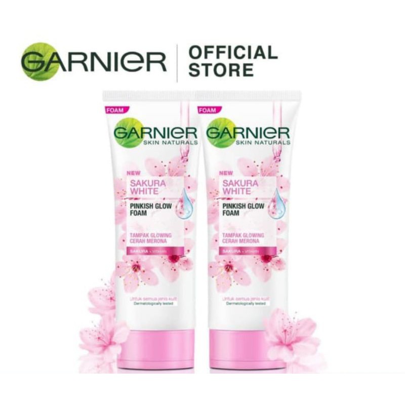 Garnier sakura white cleanser 100ml