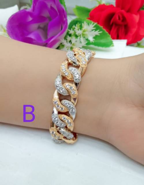 Gelang tangan sisik naga kombinasi A-D