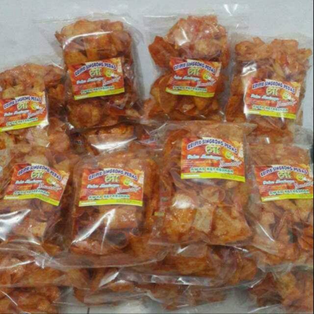 

Keripik singkong pedas