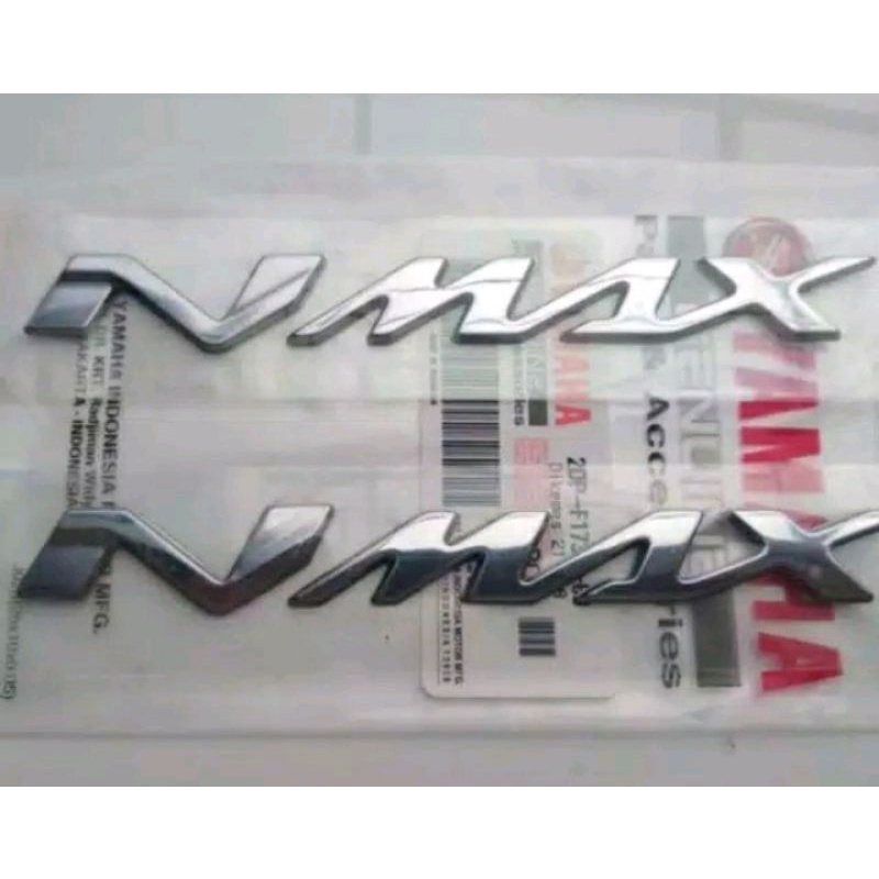EMBELEM LOGO BODY GOLD KANAN KIRI NEW NMAX 155 ORIGINAL YAMAHA