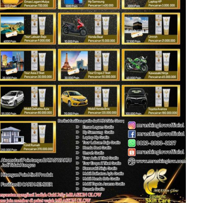 ™ BODY LOTION MRASKINGLOW / BRIGHTENING BEAUTY BODY LOTION MRA SKIN GLOW / MRASKIN GLOW/MRASKINGLOW