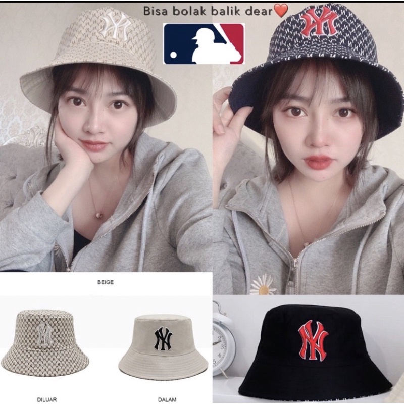 MLB BUCKET HAT (BORDIR MEWAH)