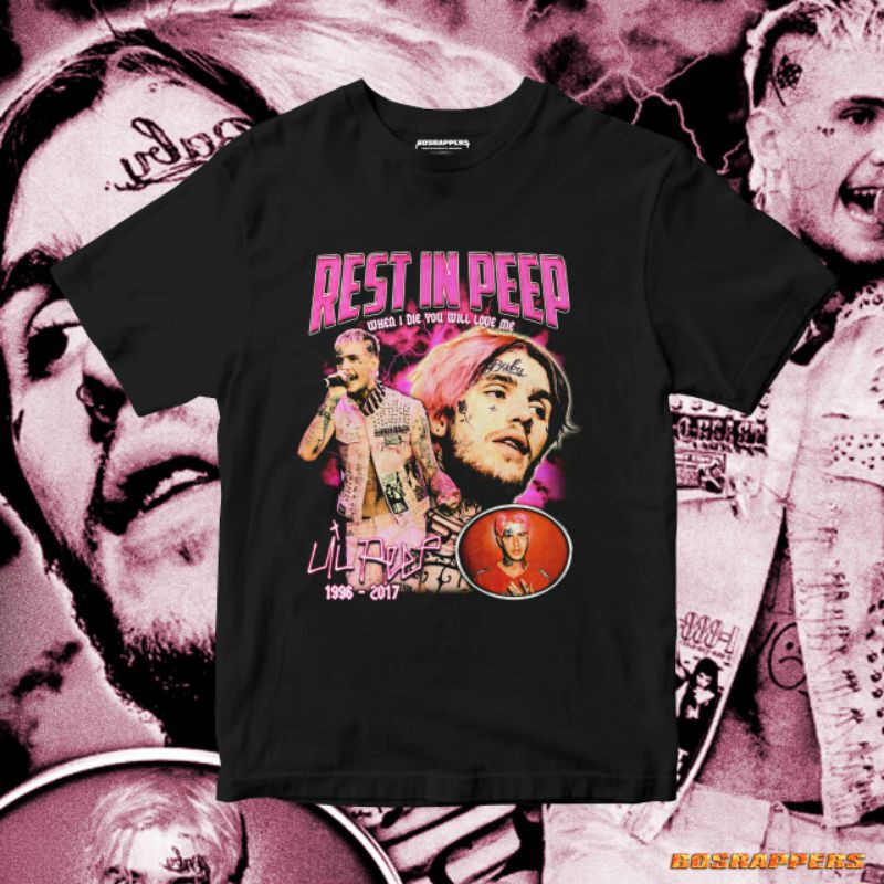 LIL PEEP RAP TEE | LIL PEEP RAP TSHIRT | KAOS LIL PEEP