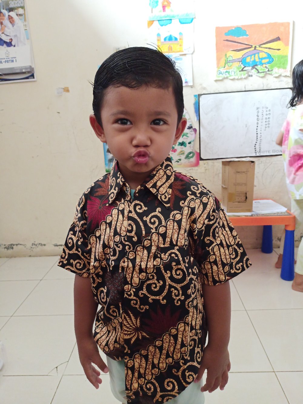 Atasan Kemeja Ricy Batik Anak Laki-laki