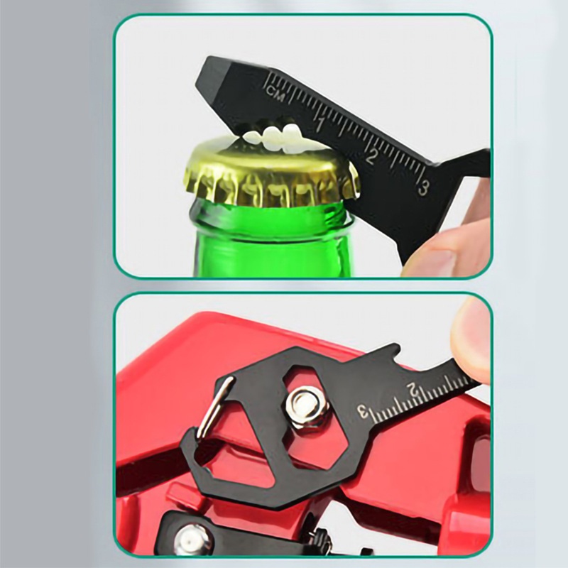 Gro 6in1 Multi Tool Pocket for Key Chain Tool Hadir Untuk Ulang Tahun Hari Ayah