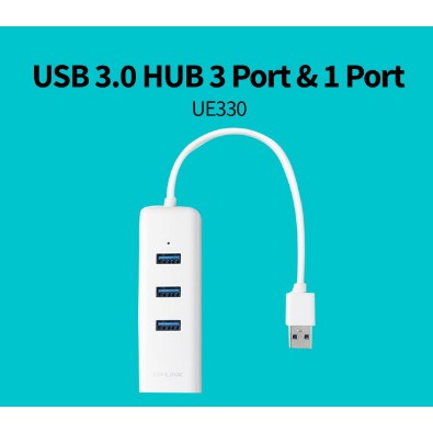 Tp-Link UE330 USB 3.0 - 3 Port Hub Gigabit Ethernet Adapter